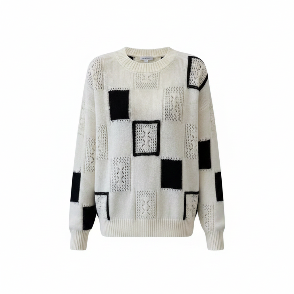 JUDY | CASHMERE CABLE KNIT JUMPER