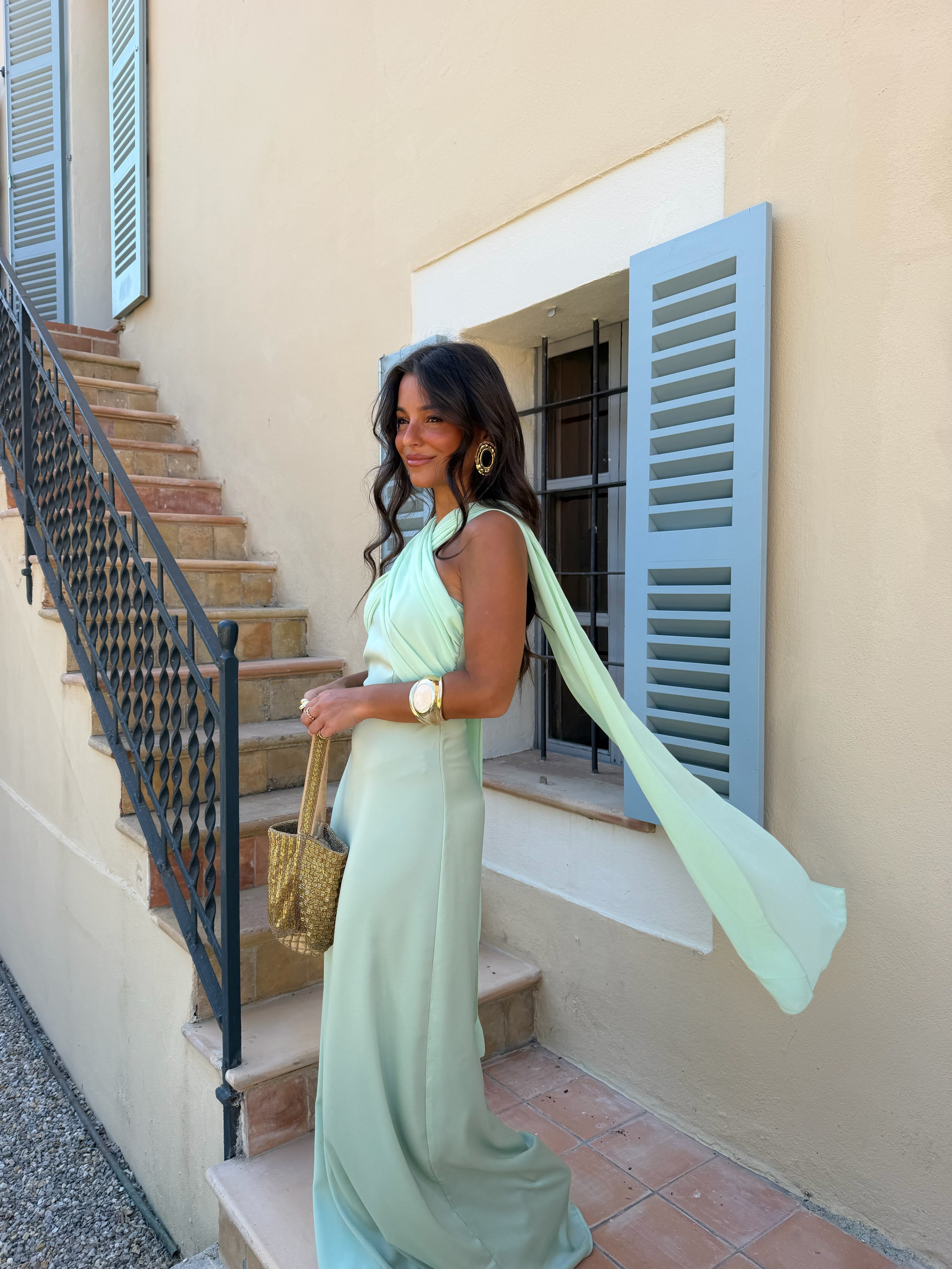 Mint Triana Dress - Effortless, Flowy Style