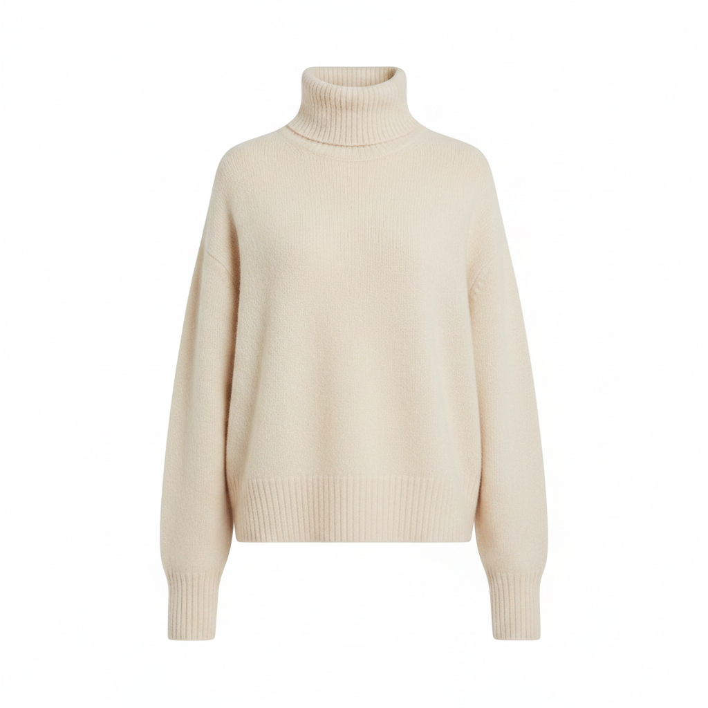 MARIA | CASHMERE LUXE TURTLENECK JUMPER