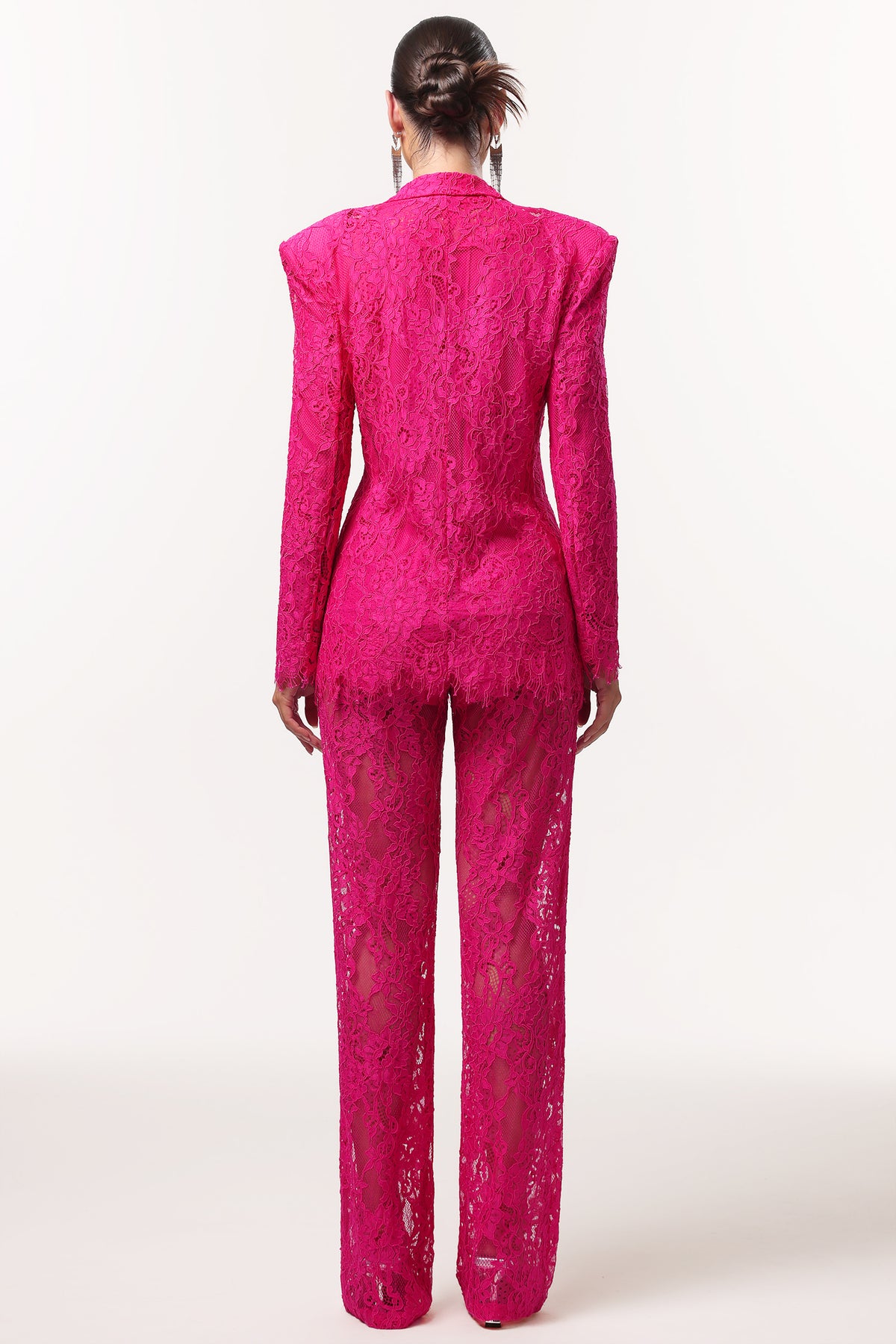 Naya Lace Blazer Two-Piece Set