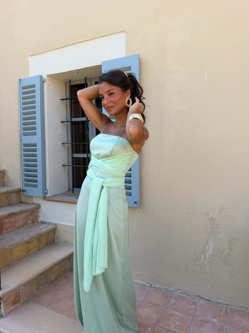 Mint Triana Dress - Effortless, Flowy Style