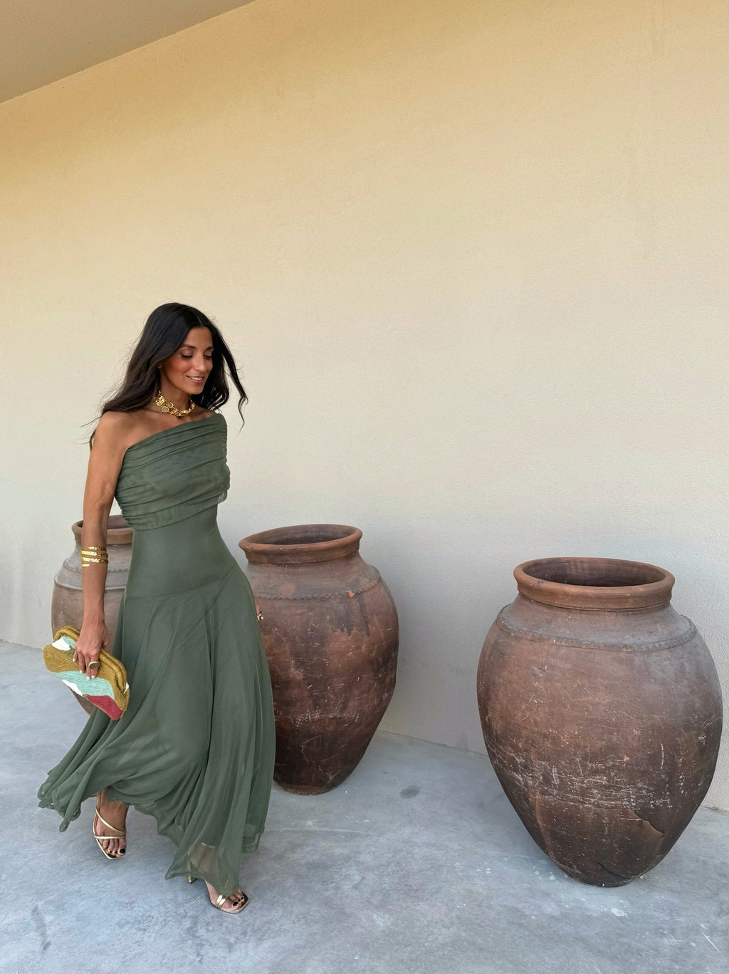 Toledo Green Dress