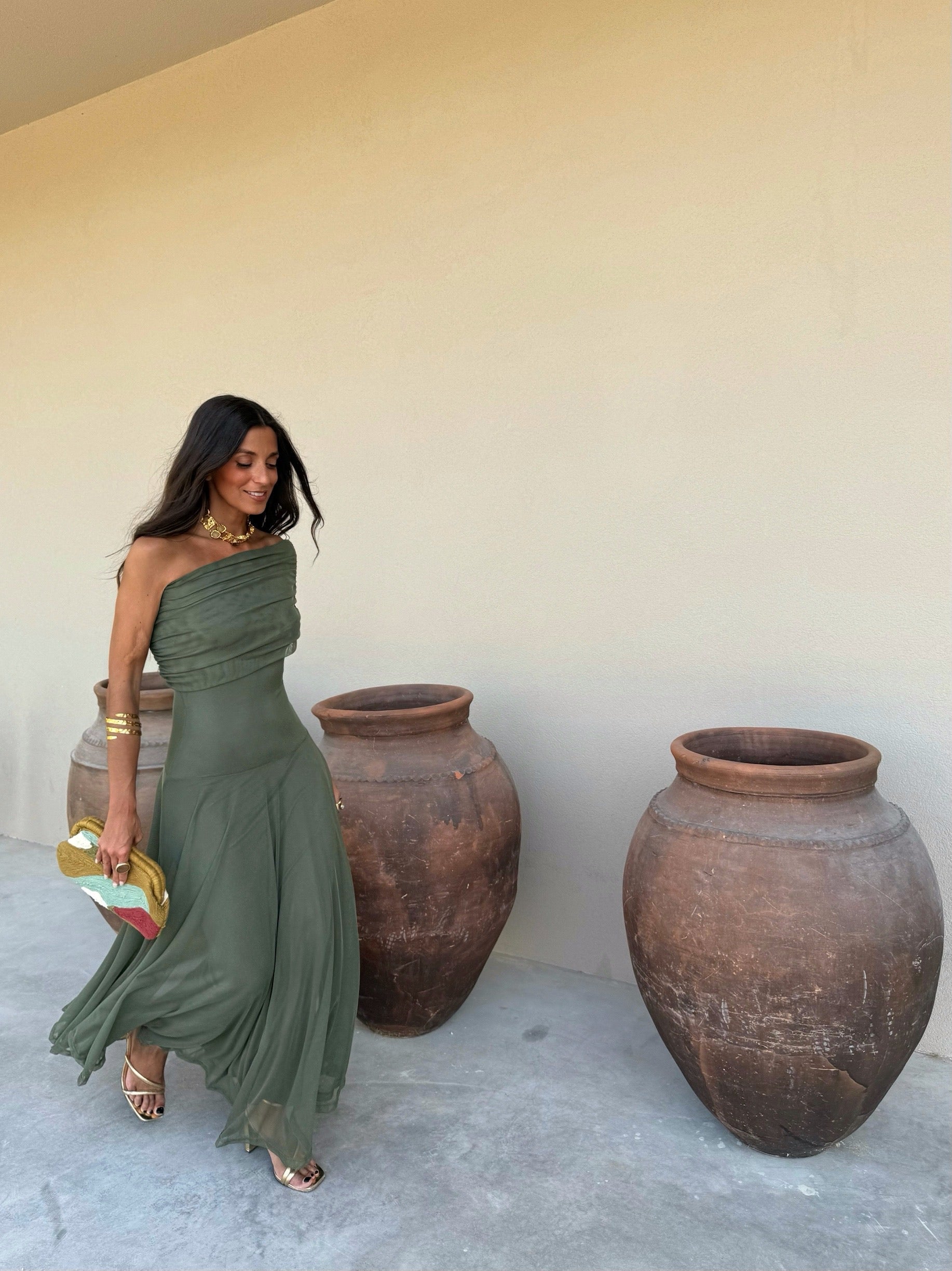 Toledo Green Dress