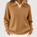 AIRA – BUTTON DETAIL JUMPER