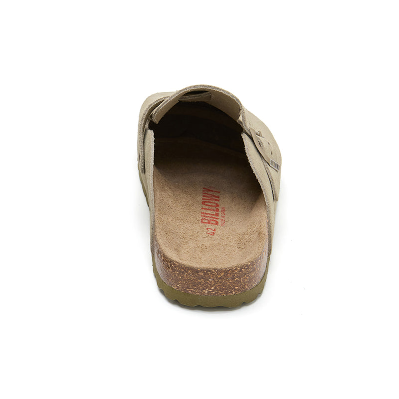 Dallas Ecru Khaki Men's Clog