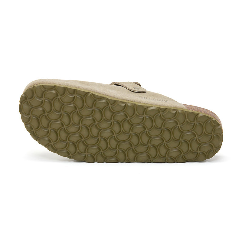 Dallas Ecru Khaki Men's Clog