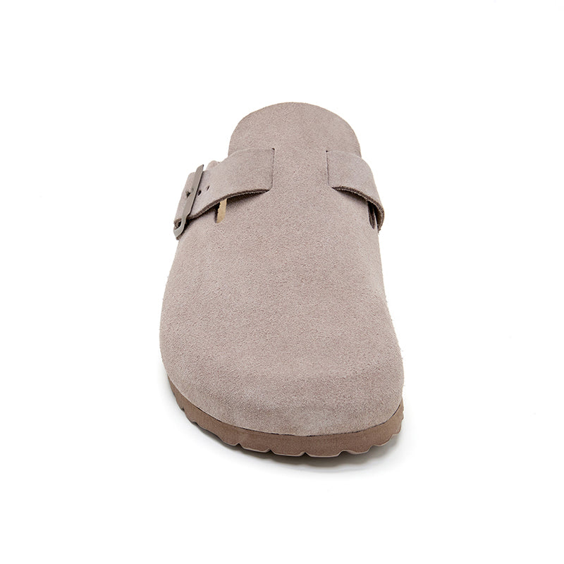 Dallas Taupe Brown Men's Clog
