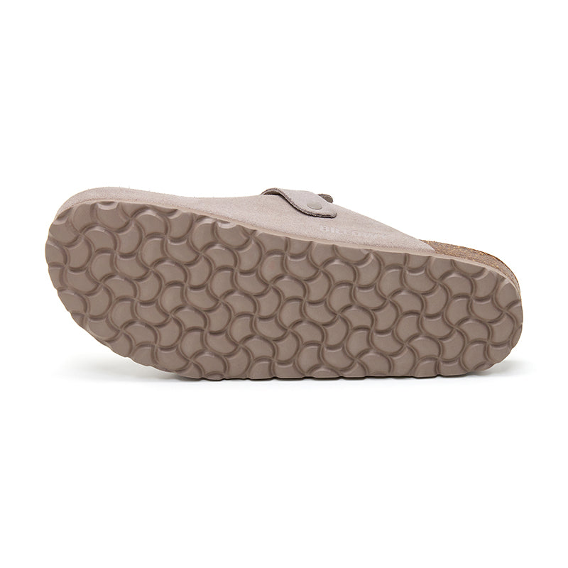 Dallas Taupe Brown Men's Clog