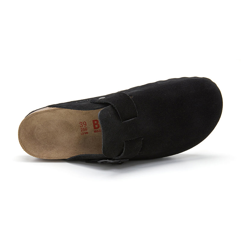 Dallas Black Soft Sole Clog