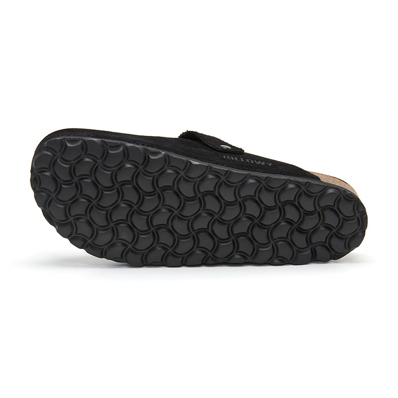 Dallas Black Soft Sole Clog