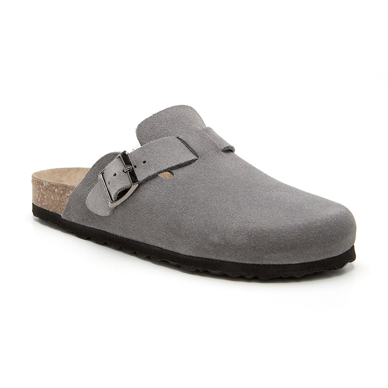Dallas Grey Soft Sole Clog