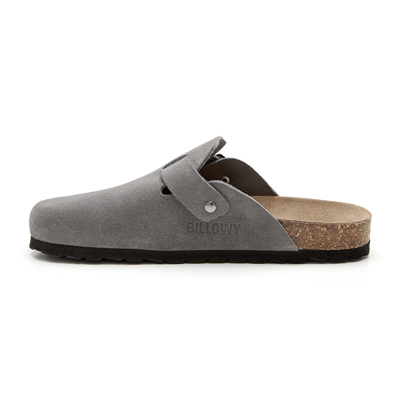 Dallas Grey Soft Sole Clog
