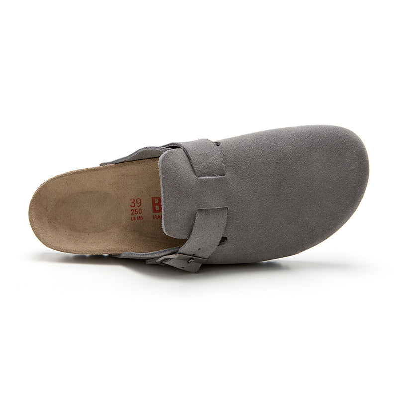 Dallas Grey Soft Sole Clog
