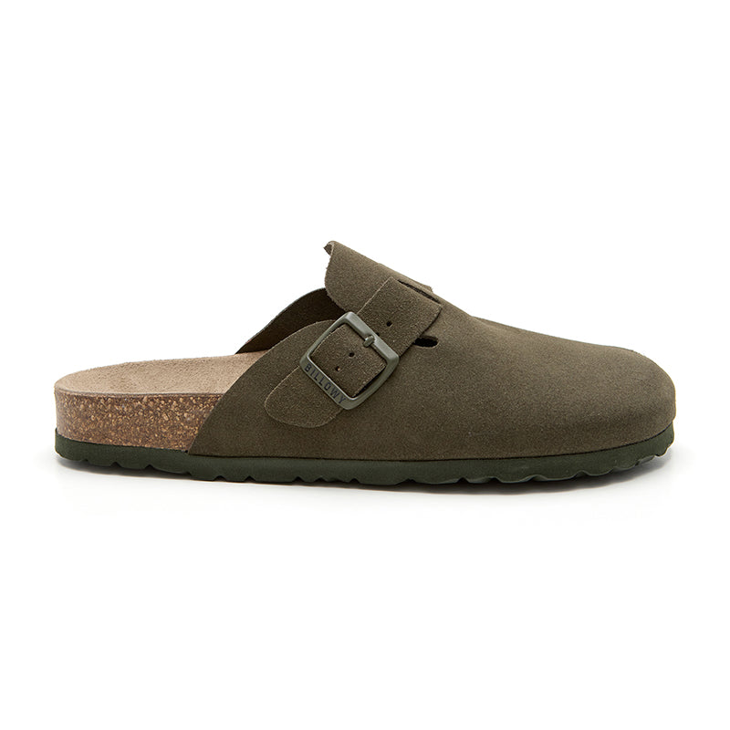 Dallas Olive Green Soft Sole Clog