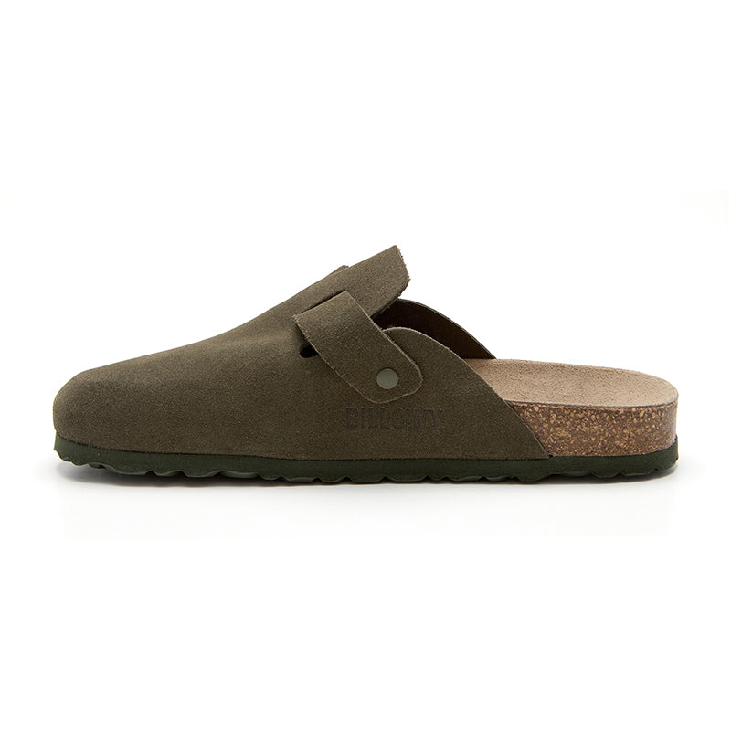 Dallas Olive Green Soft Sole Clog