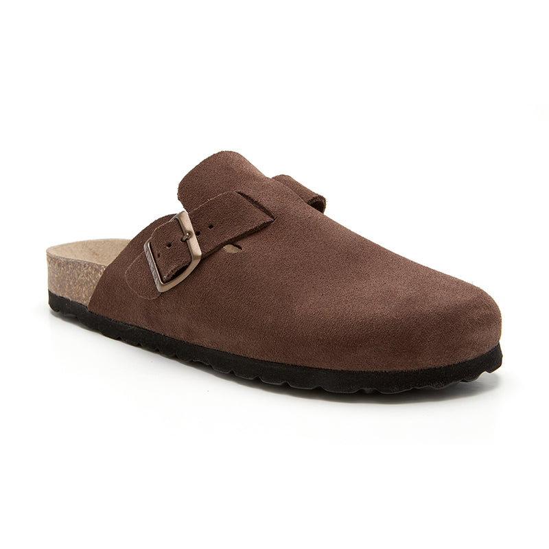 Dallas Chestnut Brown Soft Sole Clog