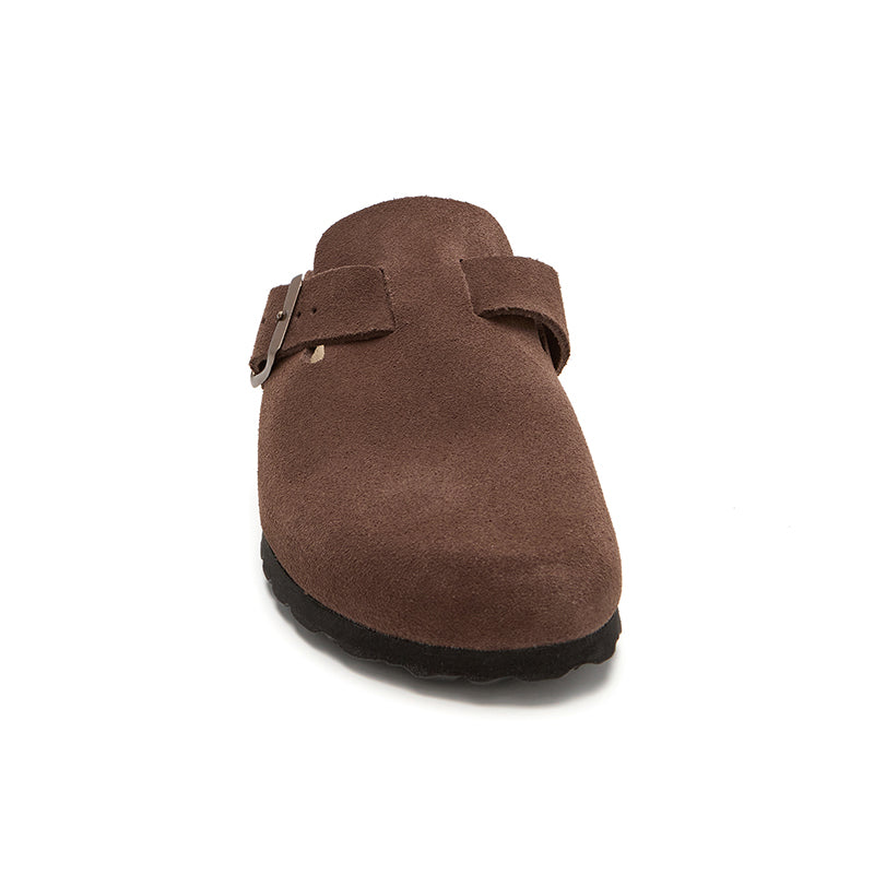 Dallas Chestnut Brown Soft Sole Clog