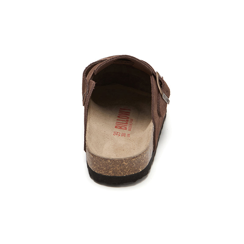 Dallas Chestnut Brown Soft Sole Clog
