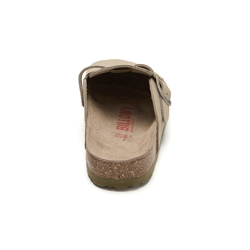 Dallas Ecru Khaki Soft Sole Clog