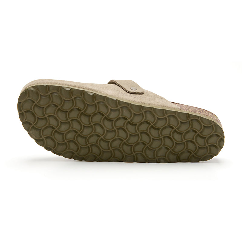 Dallas Ecru Khaki Soft Sole Clog