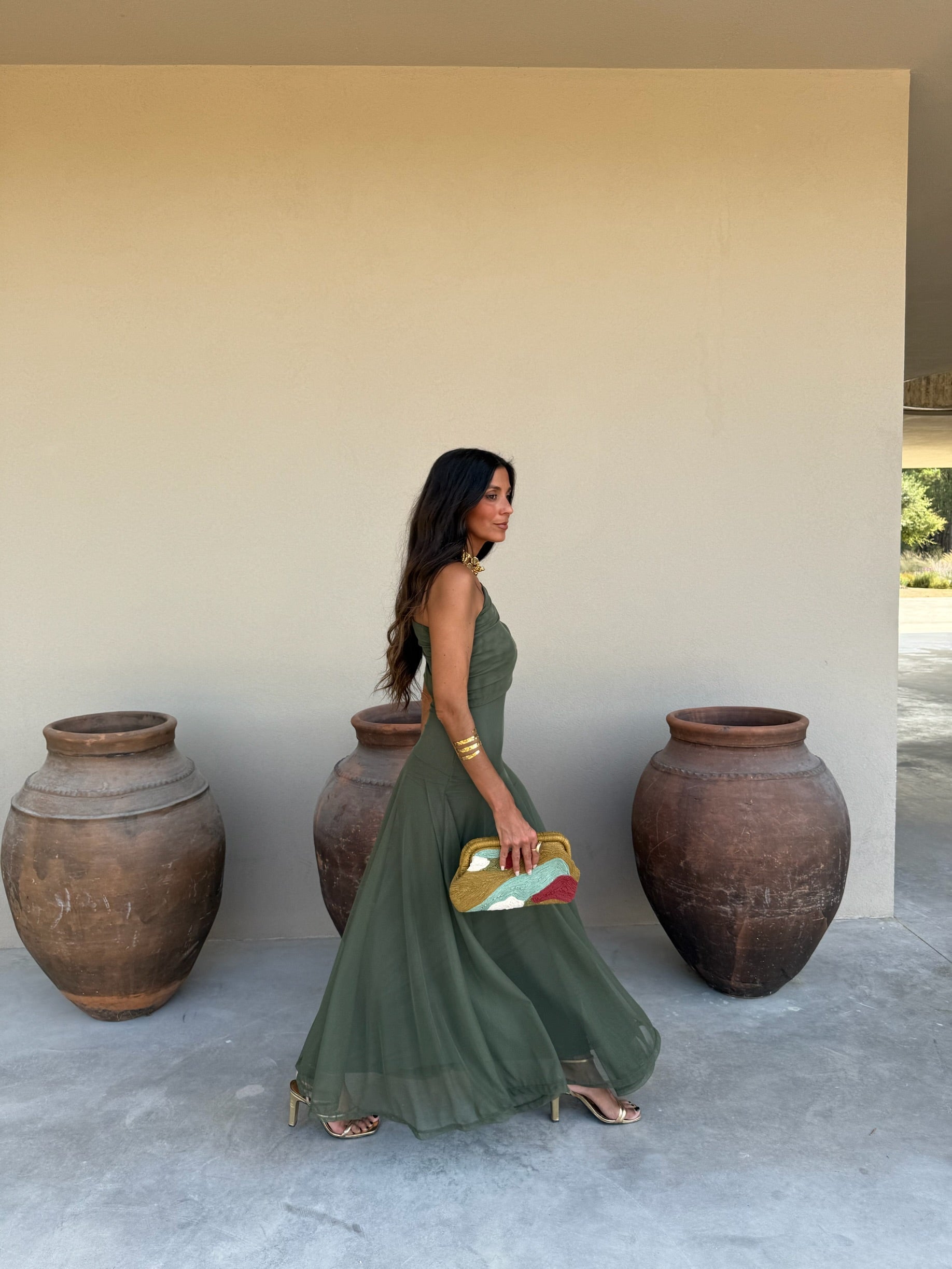 Toledo Green Dress