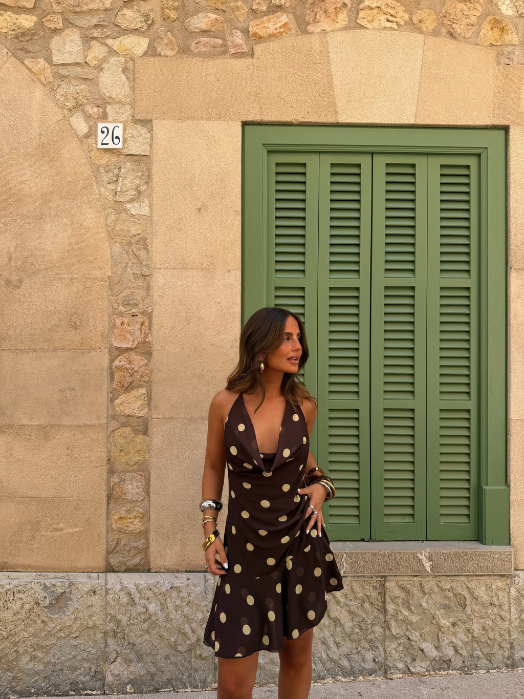 Almonia Mini Dress - Sleek, Figure-Flattering Silhouette