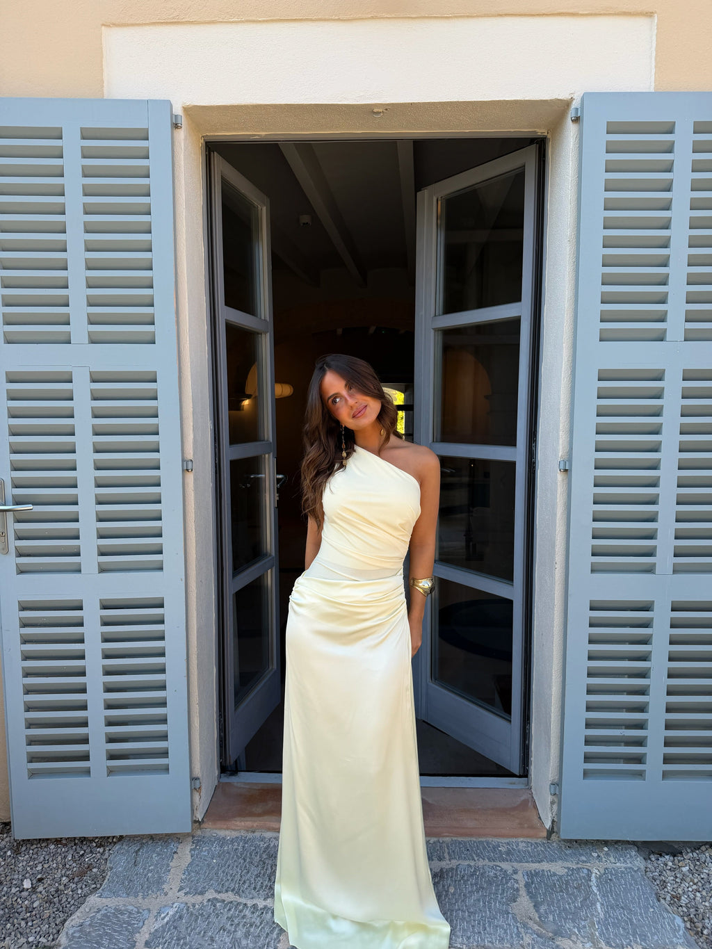 Amira Dress in Sunny Yellow