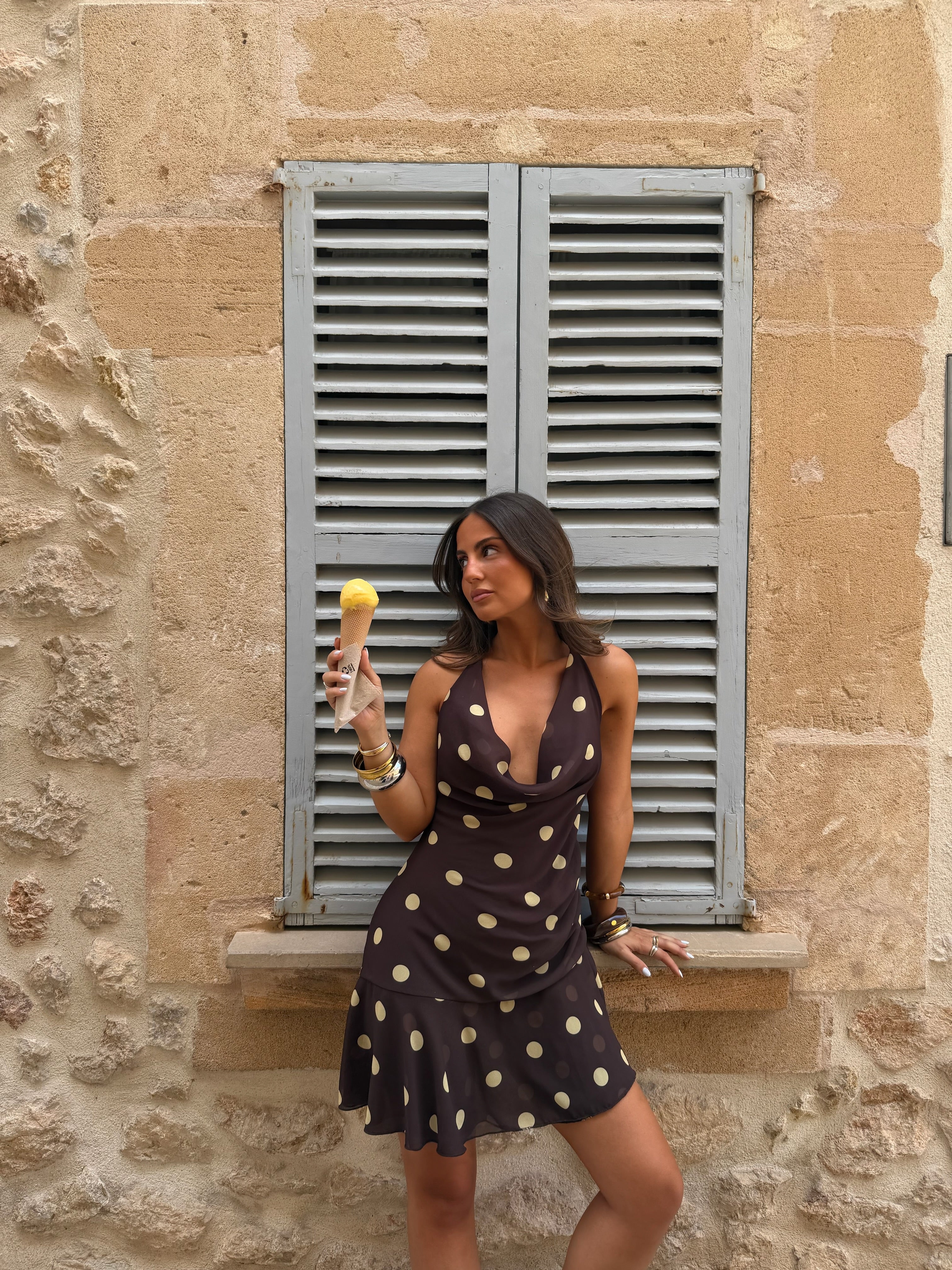 Almonia Mini Dress - Sleek, Figure-Flattering Silhouette