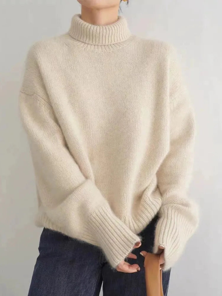Maria | Cashmere Luxe Turtleneck Jumper