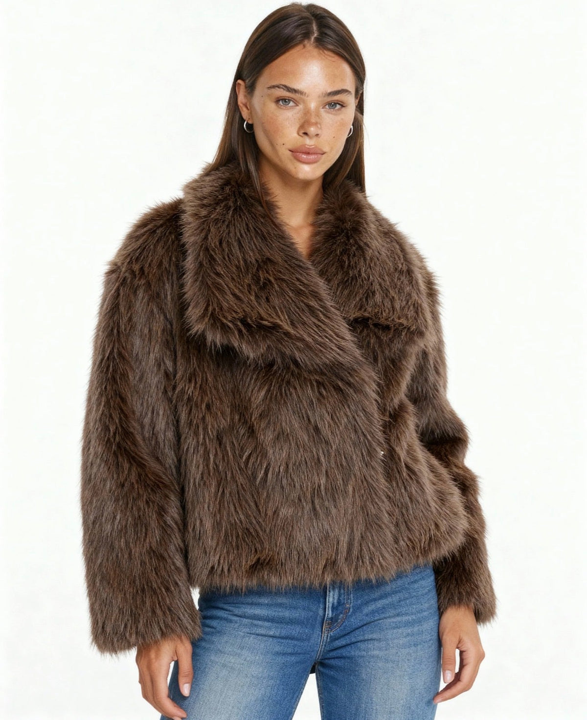New York Faux Fur Coat