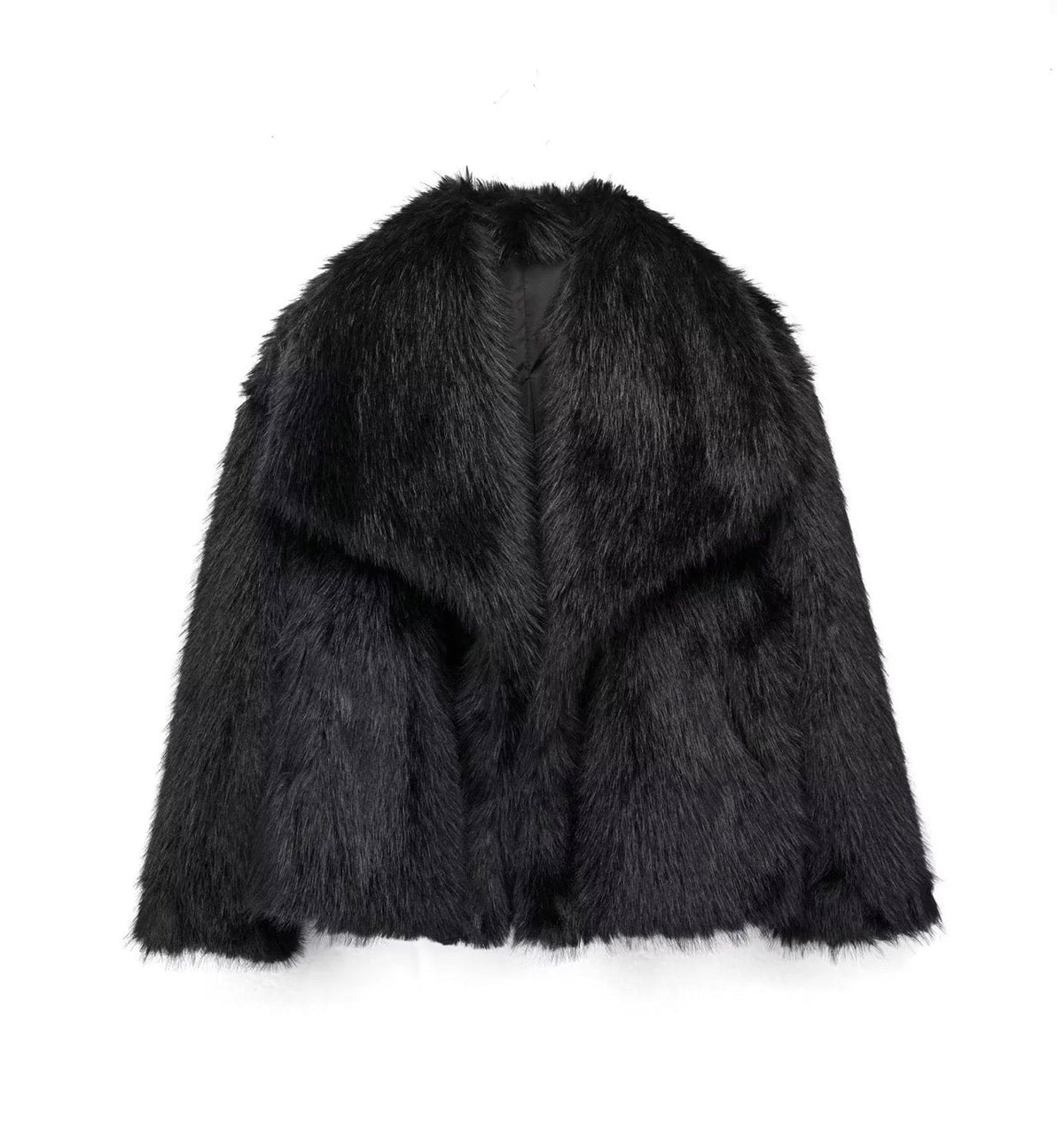 New York Faux Fur Coat