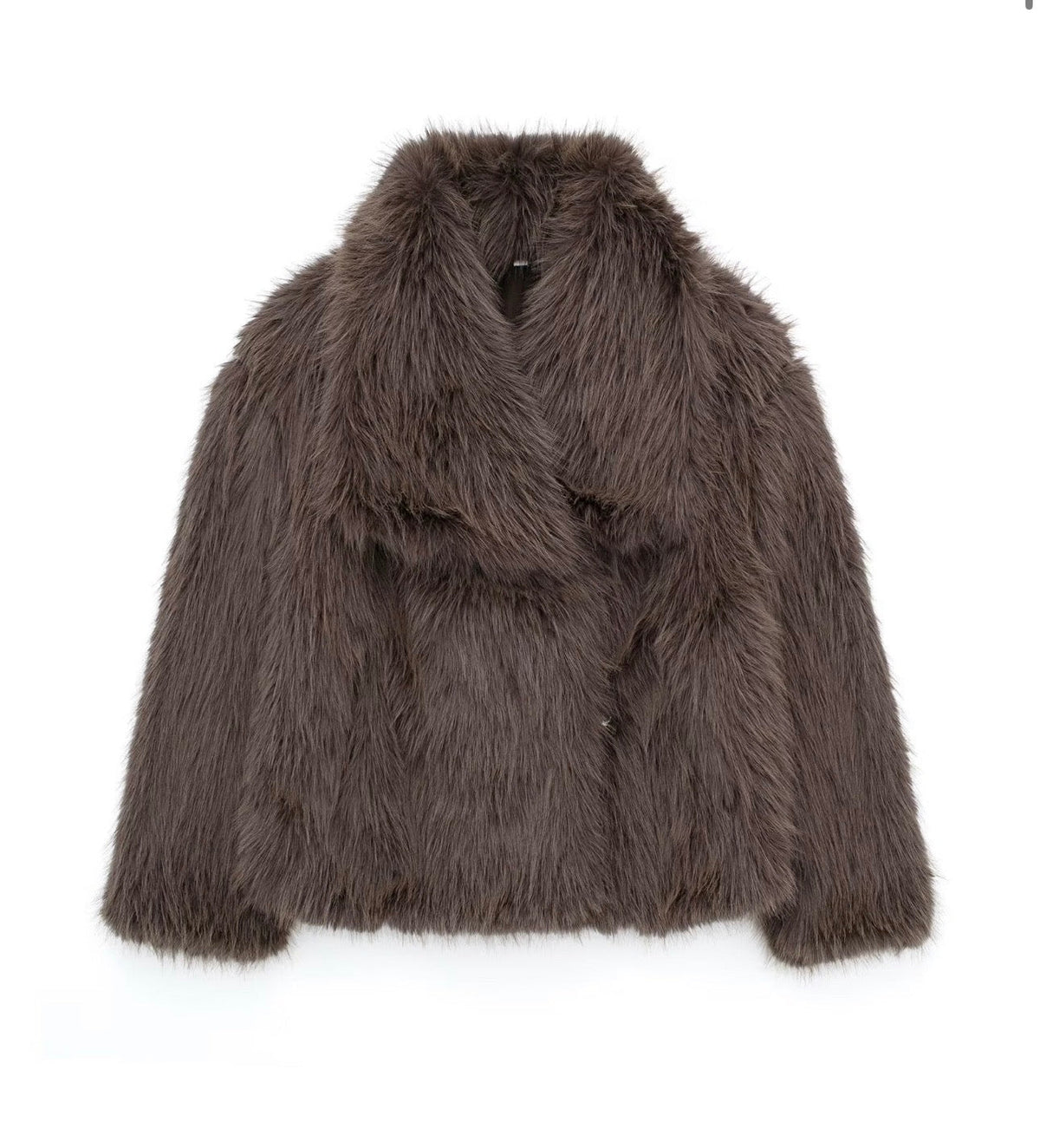 New York Faux Fur Coat