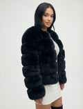 London Faux Fur Bubble Coat