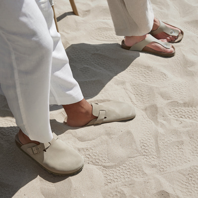 Dallas Ecru Khaki Men's Clog