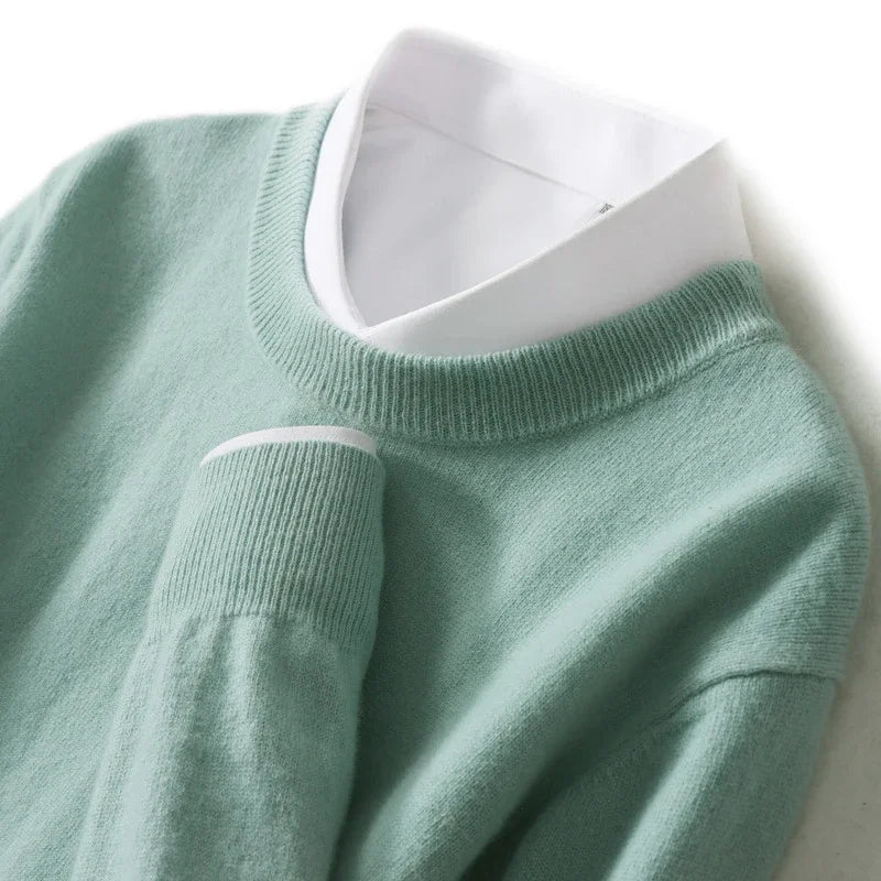 Lucy | Merino Wool Crew Neck Jumper