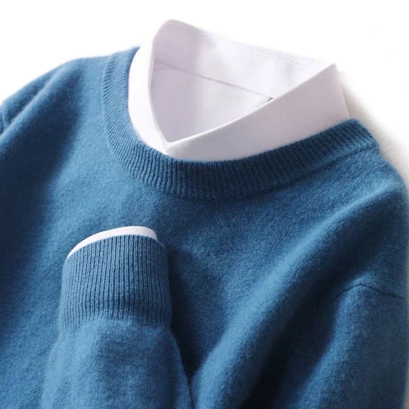 Lucy | Merino Wool Crew Neck Jumper