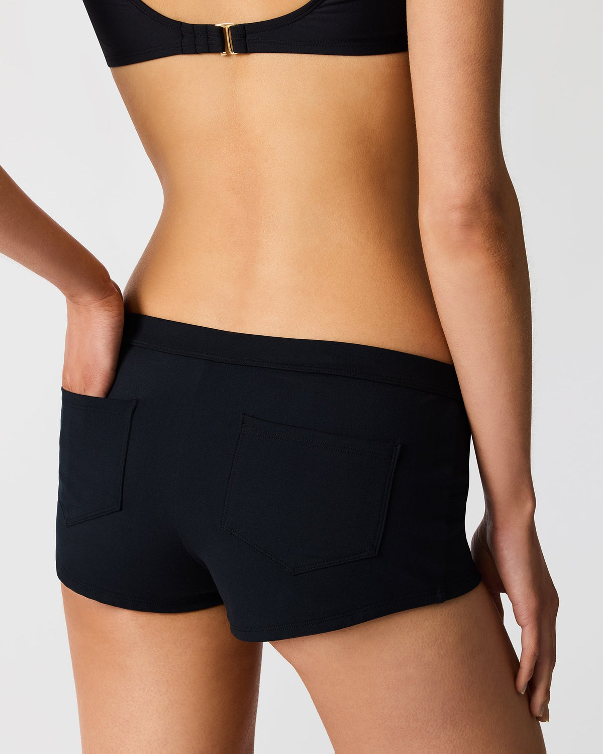 What A Stud Bikini Bottom – Black