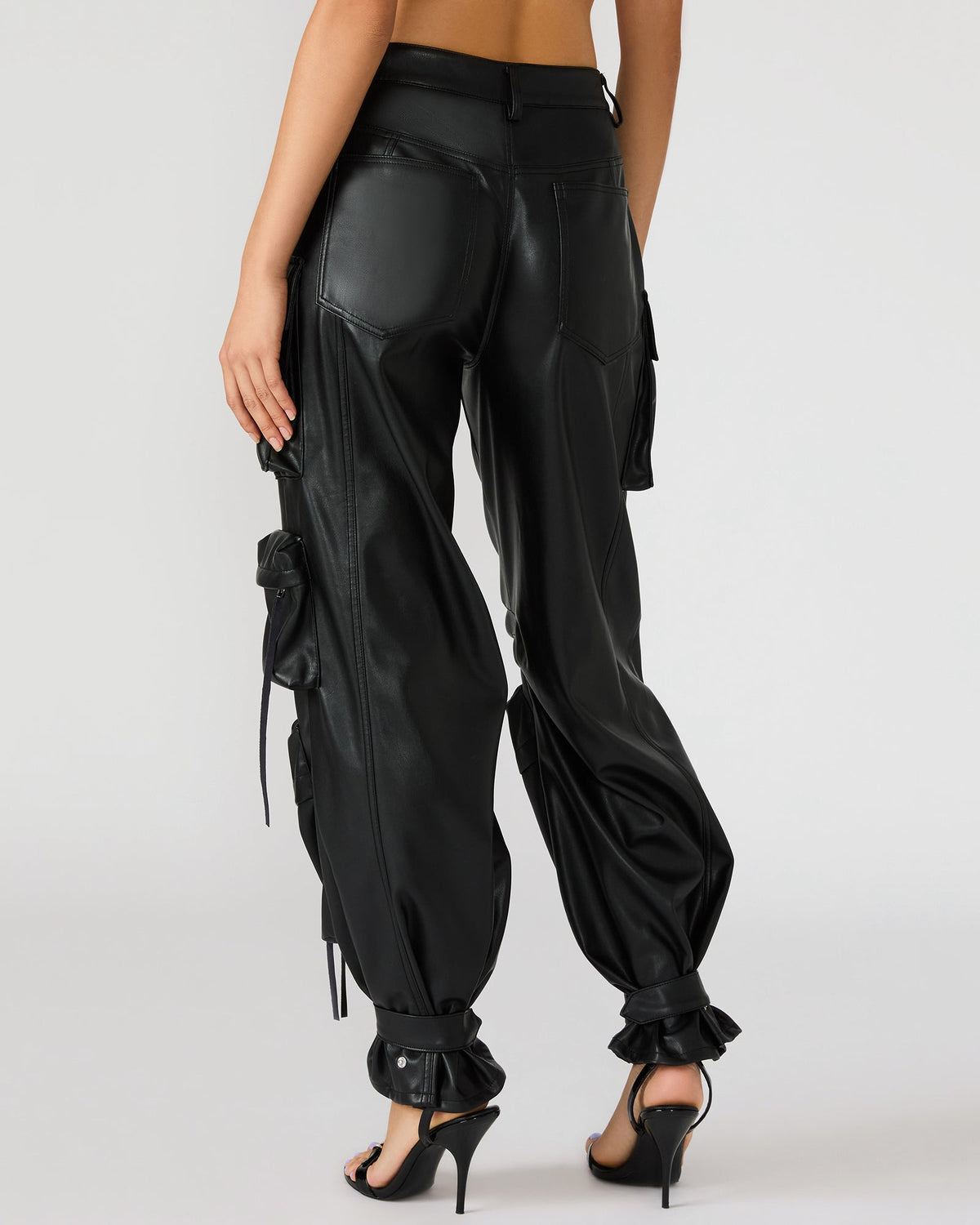 Vegan Leather Duo Pant – Black