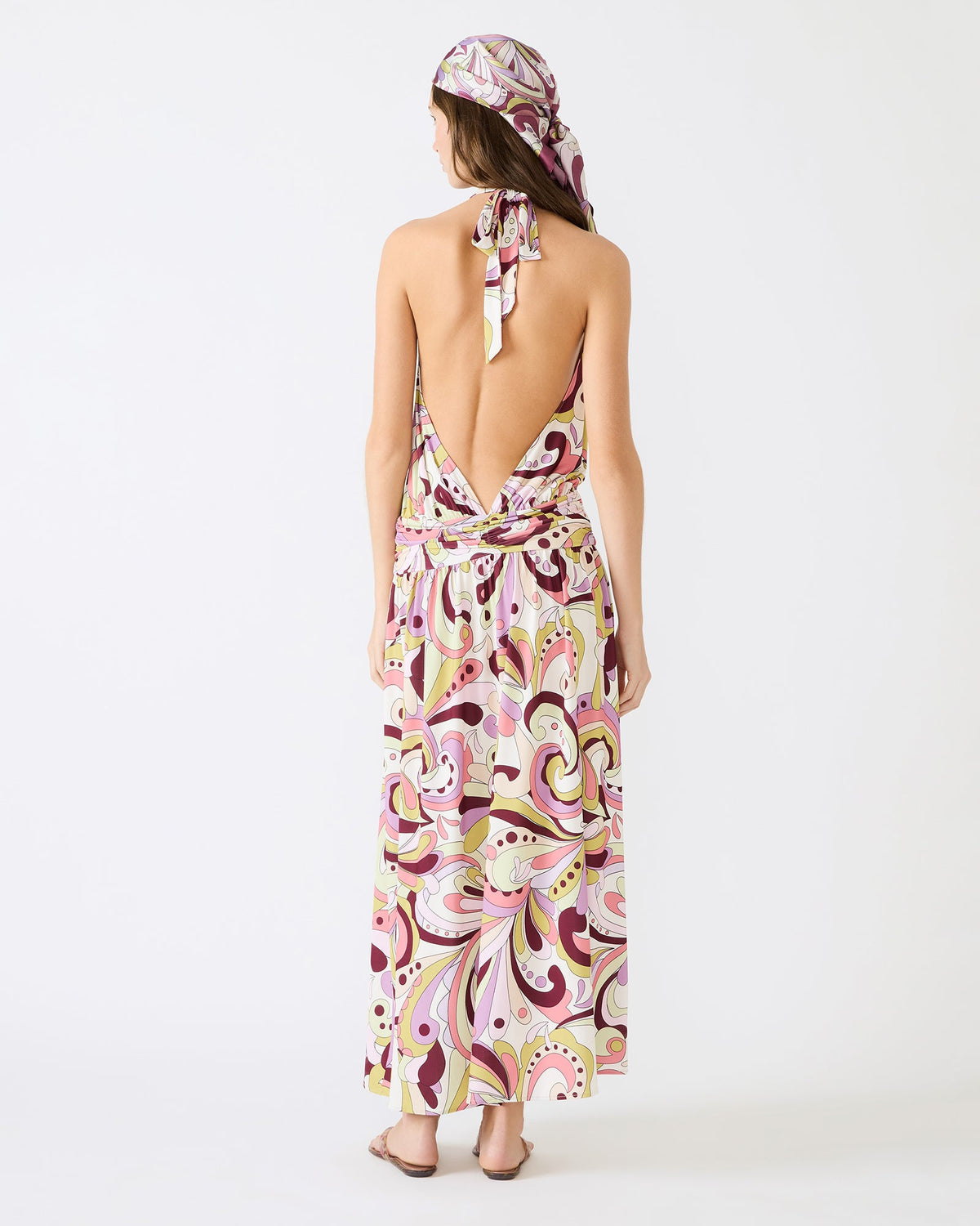 Gala Dress – Petal Paisley