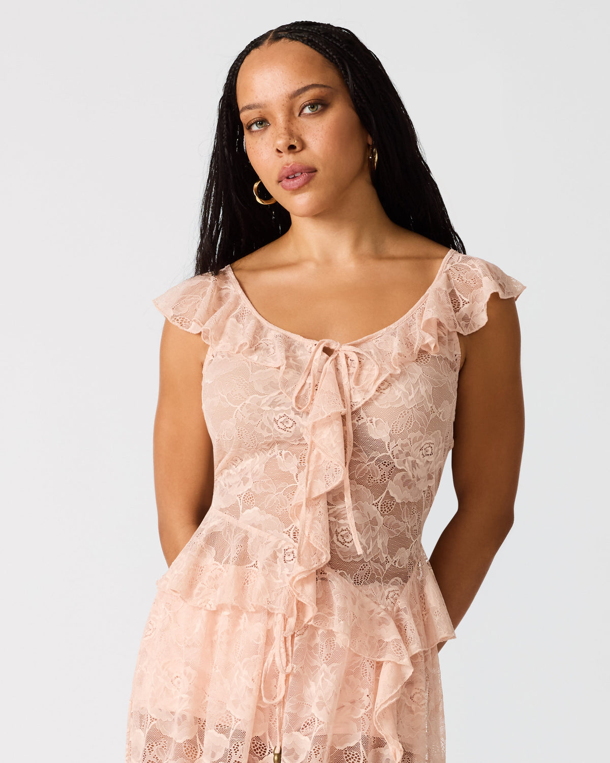 Kasey Knit Top – English Rose