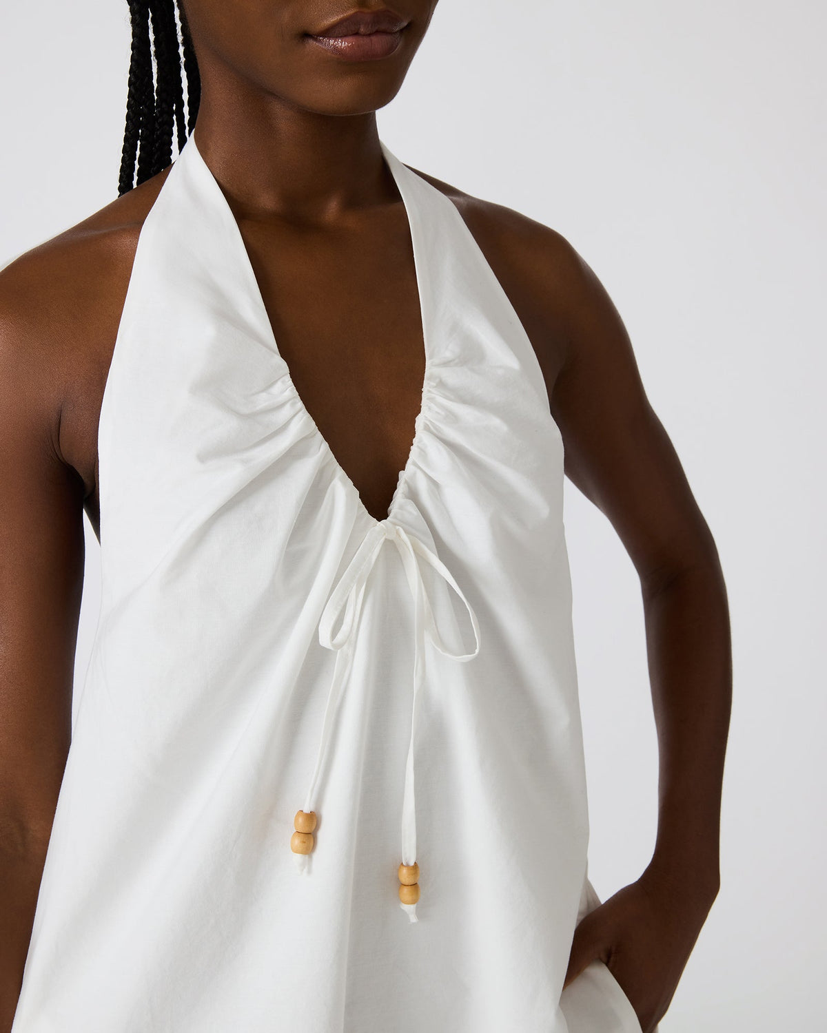 Adana Dress – White