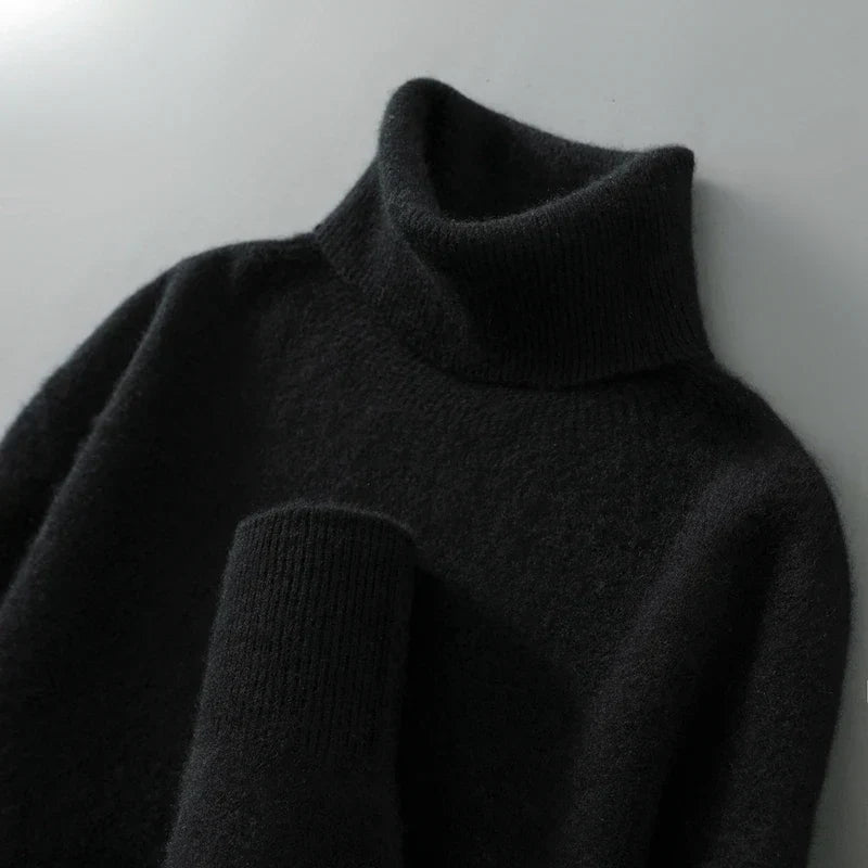 Olivia | Merino Wool Turtleneck Jumper