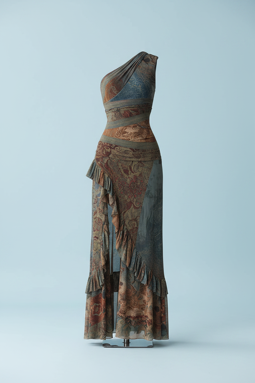 ETHNIC MAXI DRESS