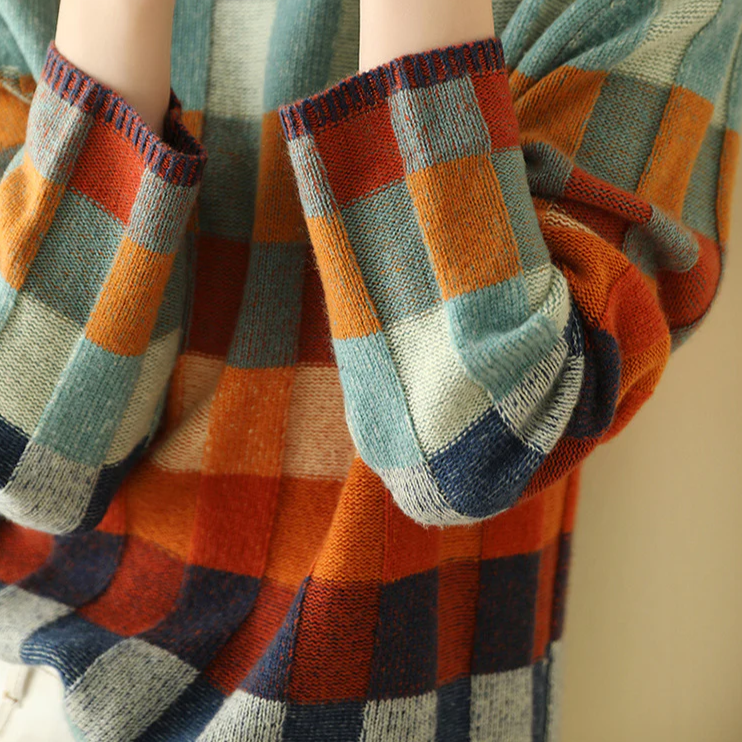Evelyn | Cashmere Cozy Retro Jumper