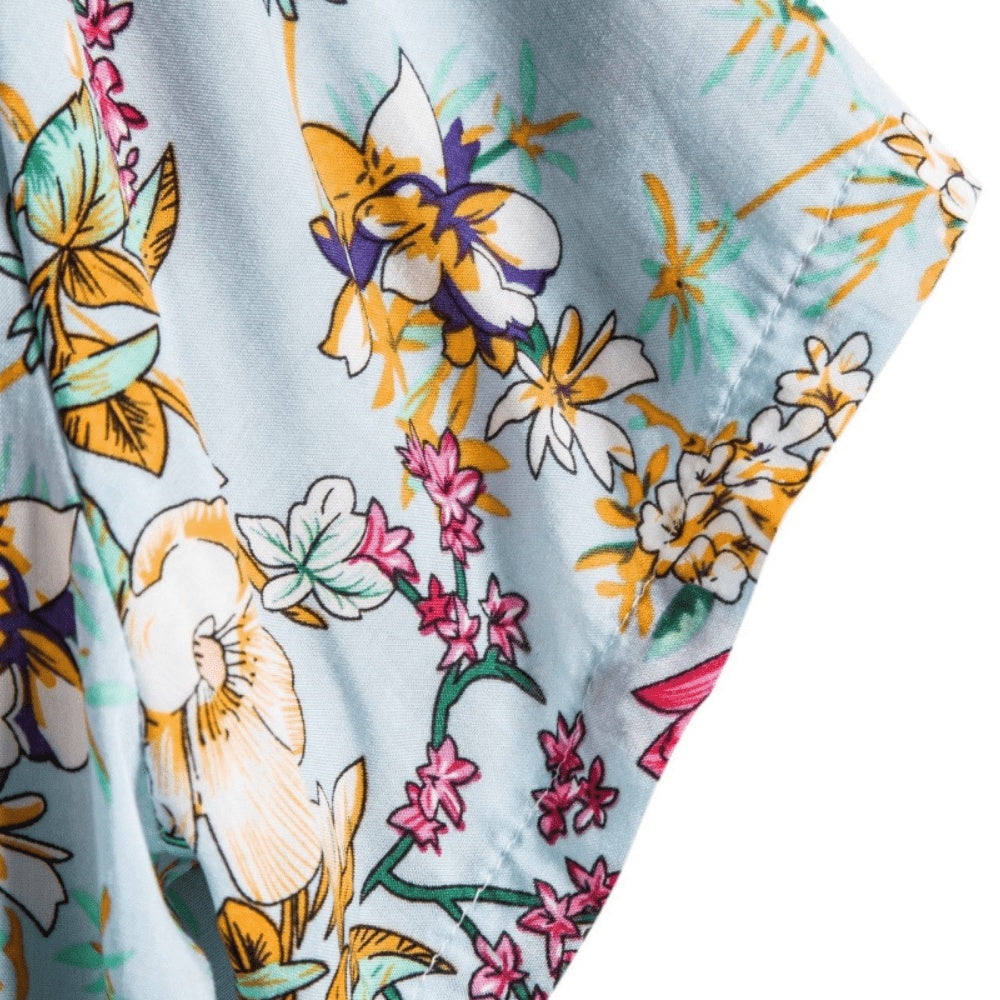 Javier | Men's Short Sleeve Floral Print Hawaiian Shirt
