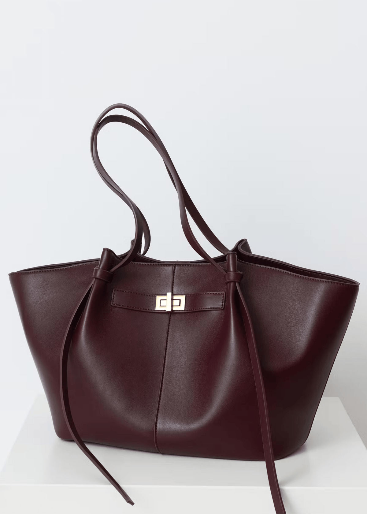 Gerda Shopper Bag - Burgundy
