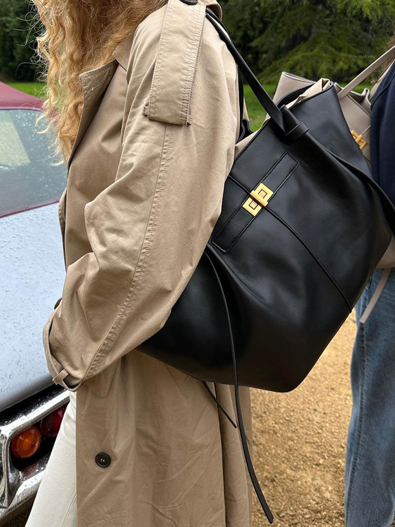 Gerda Shopper Bag - Black