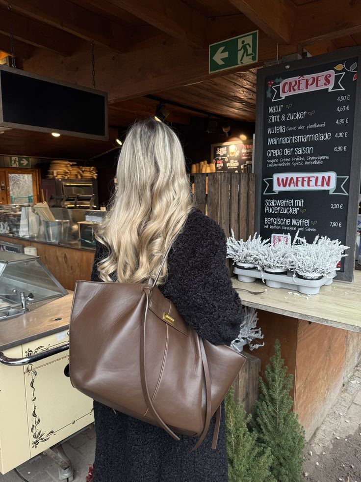 Gerda Shopper Bag - Light Brown