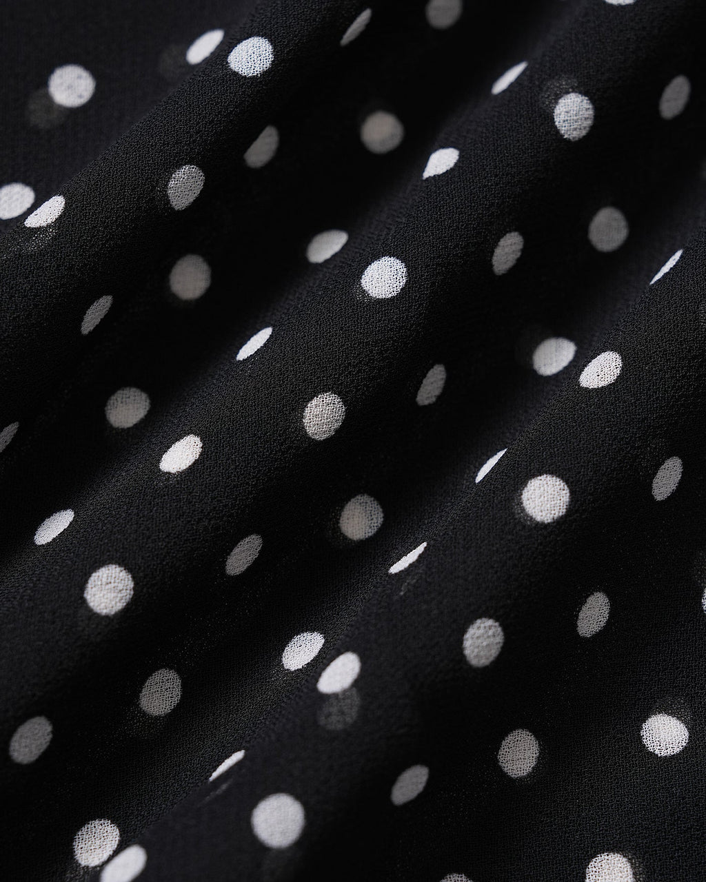 Black Boat Neck Polka Dot Tank Top